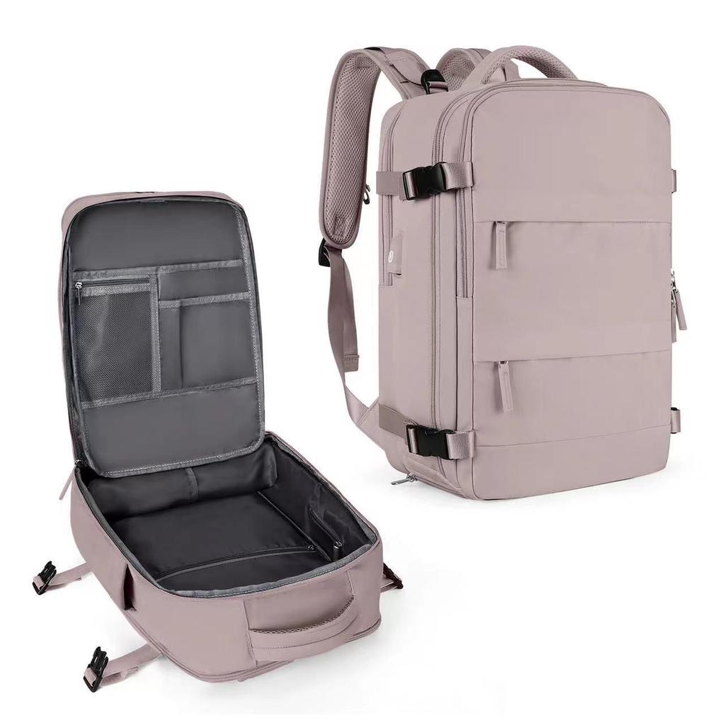 Unisex Travel Backpack: Large Capacity, Wet/Dry Separation, Laptop Compartment