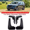 Convient Pour Geely Okavango Proton X90 2020-2023 ABS Bavettes de Voiture Garde-Boue Garde-Boue Bavettes Garde-Boue Avant Arrière Accessoires Auto