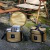 Grills Carry Bag Cookware Organizers Outdoor Dining Gear Bag Cooking Utensils Bag for Storing Cookware and Gas Canisters