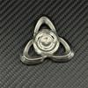 Novel Three-leaf Stainless Steel Hand Spinner  EDC Fidget Spinner Stress Relief Toy ADHD Fidget Toy Fingertip Spinning Toy