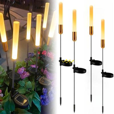 2Pcs Solar LED Lawn Lights, IP55 Waterproof Outdoor Garden Lamp, Solar Reed Landscape Light for Yard Park Patio Decor