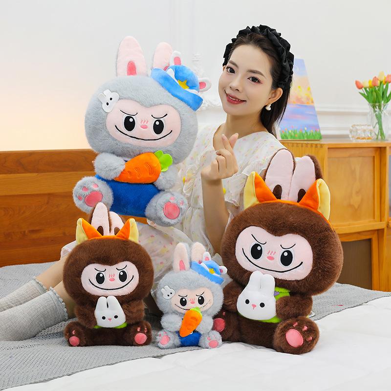 Neue Rab-Puppe POP MART Plüschpuppe wurde zur Puppenspielzeug
