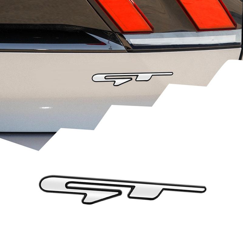 ART1 3D kovová dekorace Logo GT Znak odznak na přední mřížku auta Samolepka na kufr Pro Kia Cadenza Ceed Forte K3 K5 K9 Sportage Auto doplňky