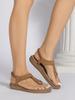 Sommer 2025 Flache Strandsandalen mit weicher Sohle - Böhmischer Stil, Übergröße für Damen