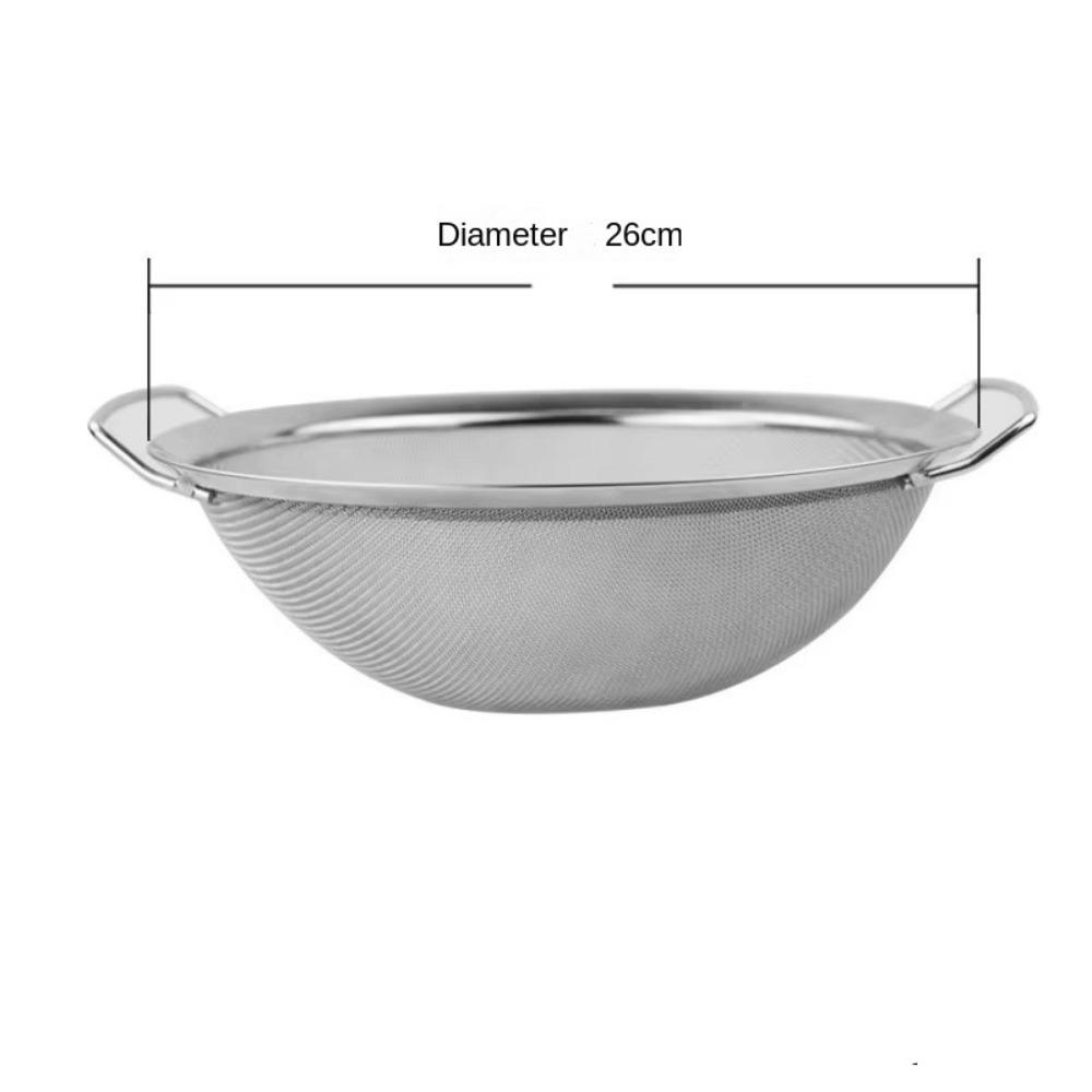 Large Strainer Basket Fine Mesh Food Filter Drainer New Juice Rice Flour Sieve Cooking Utensil