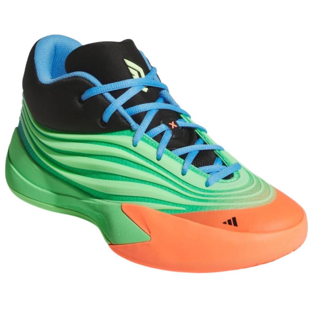 Adidas Dame X Lime Burst Unisex Sneakers Green Lime-Burst Signal-Coral KI5949