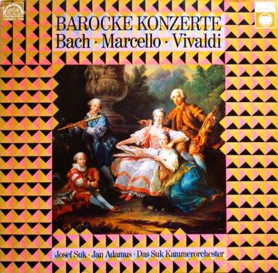 LP Record JOHANN SEBASTIAN BACH ANTONIO VIVA Barocke Konzerte 15243 Supraphon 1987 Germany Classical Used