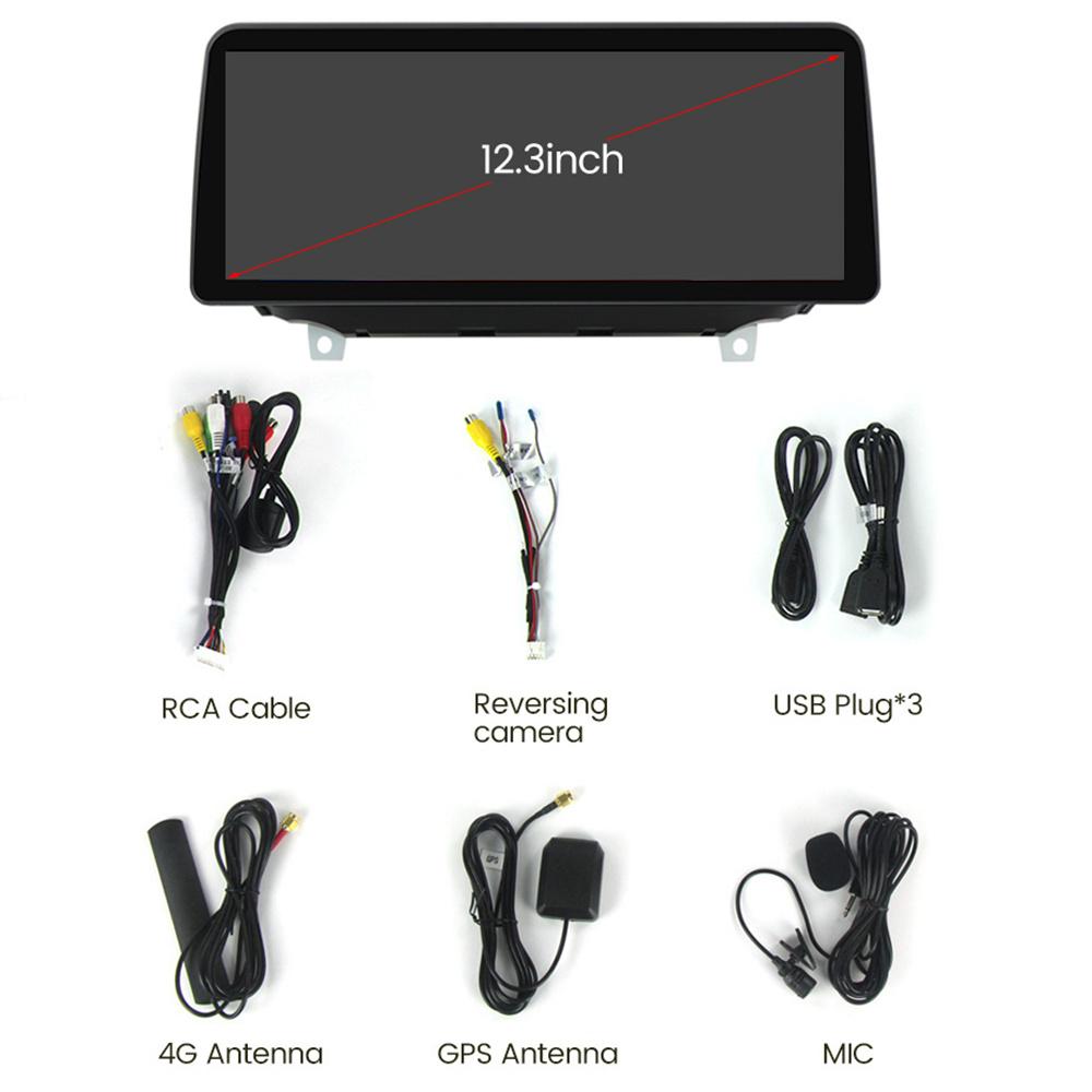 12.3" Android 10 Car Stereo Radio GPS NAVI DSP Fit For Hyundai Santa Fe 2018~20