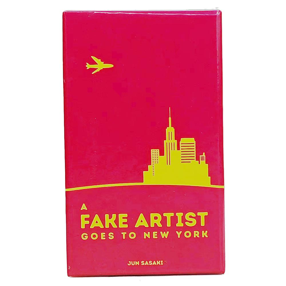 All English Edition: Fake Artist in New York – Casual Gathering Card Game