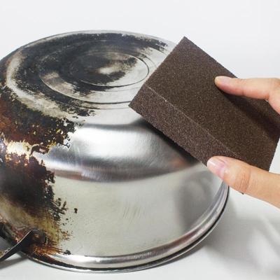 1 Stück großflächiger, feiner, flexibler Carborundum-Entkalkungsschwamm