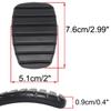 Rubber Brake Clutch Foot Pedal Pad Cover For Nissan Primastar NV300 Vivaro Mitsubishi Express Renault Trafic 2002 2003 - 2018