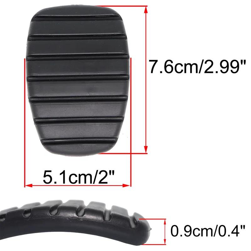 Rubber Brake Clutch Foot Pedal Pad Cover For Nissan Primastar NV300 Vivaro Mitsubishi Express Renault Trafic 2002 2003 - 2018