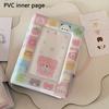 Mini Photo Album Card Binder Photo Card Holder Creative 3 Inch Kpop Album Cartoon Cute Photocard Holder Idol Photo Holder