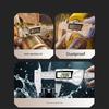 Professional Electronic Vernier Caliper Stainless Steel Body Double Unit Conversion Clear LCD Screen 0.01mm Resolution