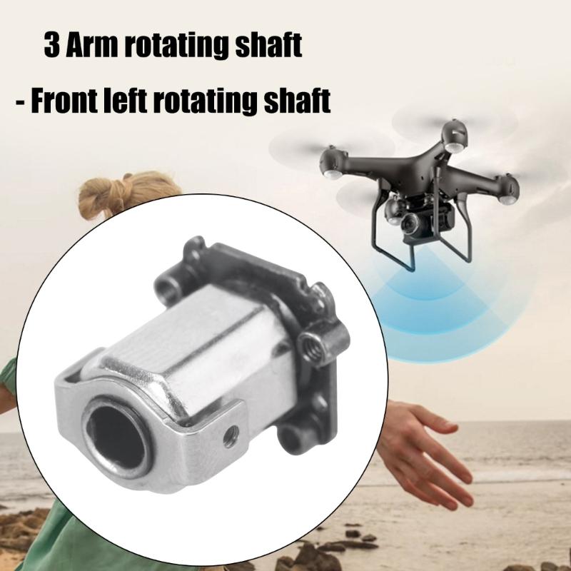 Metal Gimbal Yaw/Pitched Motor Arm Shaft UAV Rotation Shaft Repair Part for Yu 3 Enjoy Stable Performances