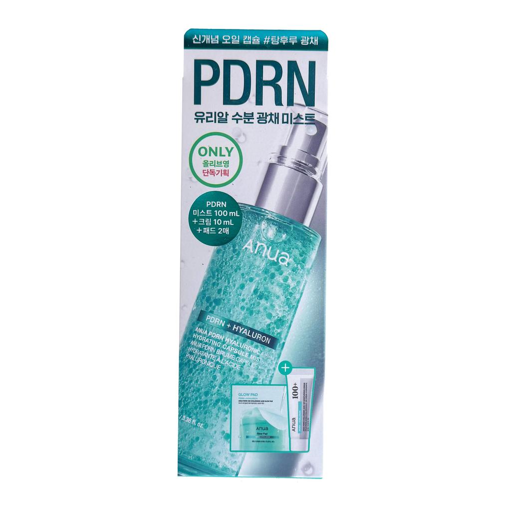 Anua PDRN Hyaluronic Water Capsule Mist 100ml – Hydrating & Radiance Care, Korean
