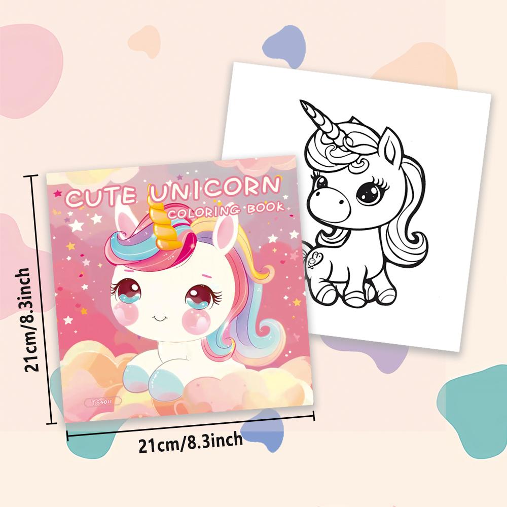 

1 шт., Книжка-раскраска для девочек-подростков - Книжка-раскраска для подростков - 30 листов, 8,3x 8,3 дюйма, Для снятия стресса у взрослых, Рождественские, Хэллоуинские подарки розовый