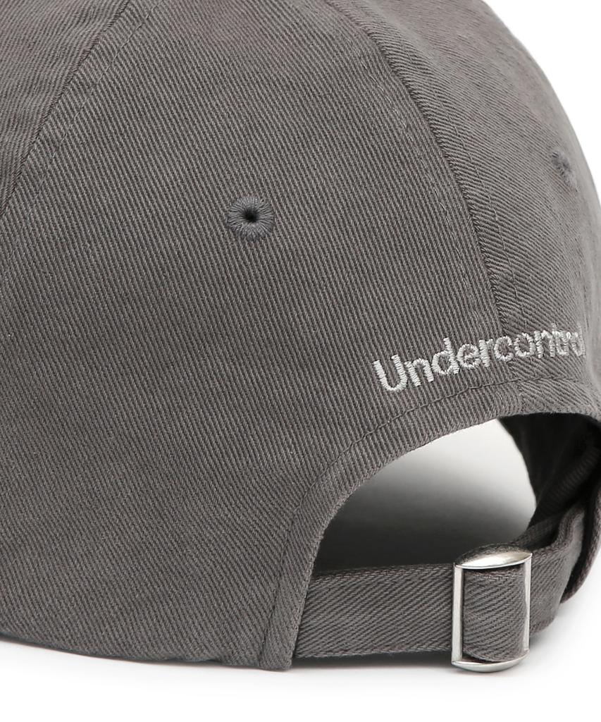 Eondeokeonteulol Four Seasons Cotton Logo Embroidered Basic Soft Top Unisex Ball Cap Uc / Washed B B / Charcoal