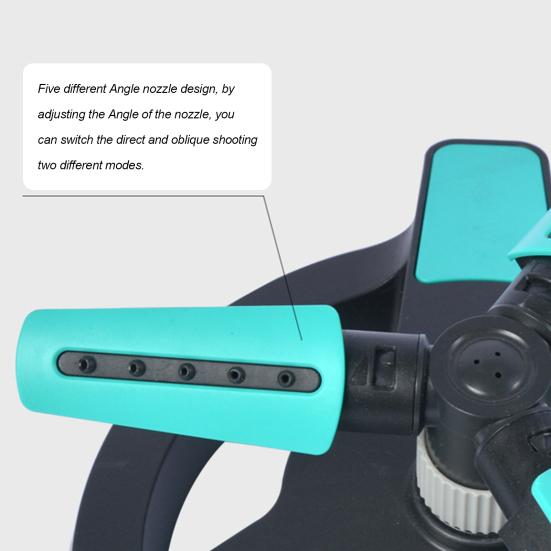 Garden Irrigation Sprinkler Auto Rotate Adjustable Wide Spraying Range Lawn Care Roof Cooling Sprinkler Patio Accessory
