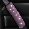Rhinestone Bling Car Interior Accessories Set Steering Wheel Protective Case  Car Protection
