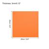 EVA Foam Sheets Orange 9.8 Inch x 9.8 Inch 3/5/7/10mm Thick Crafts Foam Sheets for Costumes, Arts and Crafts Projects