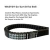 3 Pack 203589/5959 Go Kart Drive Belt For 30 Series Go Kart Torque Converter Drive Belt Replaces Manco 5959 / Comet 203589/Coleman KT196/Murray