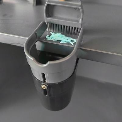 Pattumiera 0,5L Mini da Appendere da Scrivania con Scopa Spazzola Design Compatto