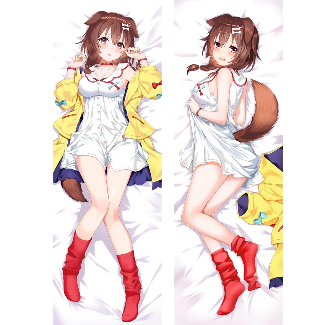 

Аниме Hololive Inugami Korone Косплэй Dakimakura наволочка обнимающая опора для тела
