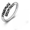 Opening Vintage Ring Female Simple Cold Wind Adjustable Index Finger Ring Small Fresh Personalized Finger Ring