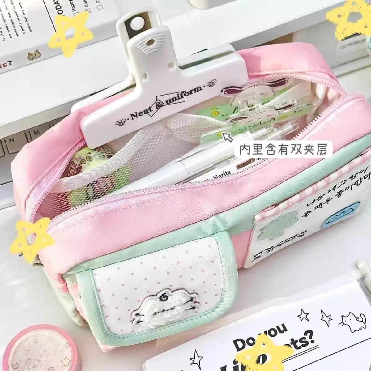 

Cute Magic Cat Pencil Case High-value Ins Style Student Girl Niche 2026 New Pencil Stationery Box Student Stationery