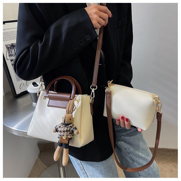 Women's Handbag Senior Texture Package Fashion Versatile Crossbody Bag Niche Time Handheld Bucket Bag