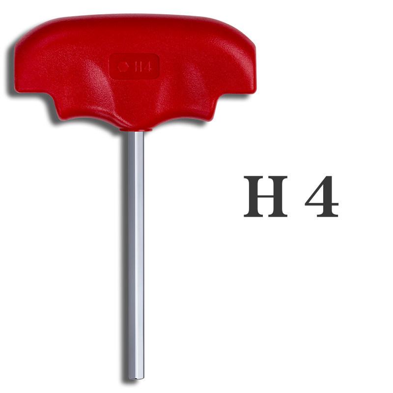 T-Handle Mini Hex Key Screwdriver Set: 2, 2.5, 3, 4, 5mm