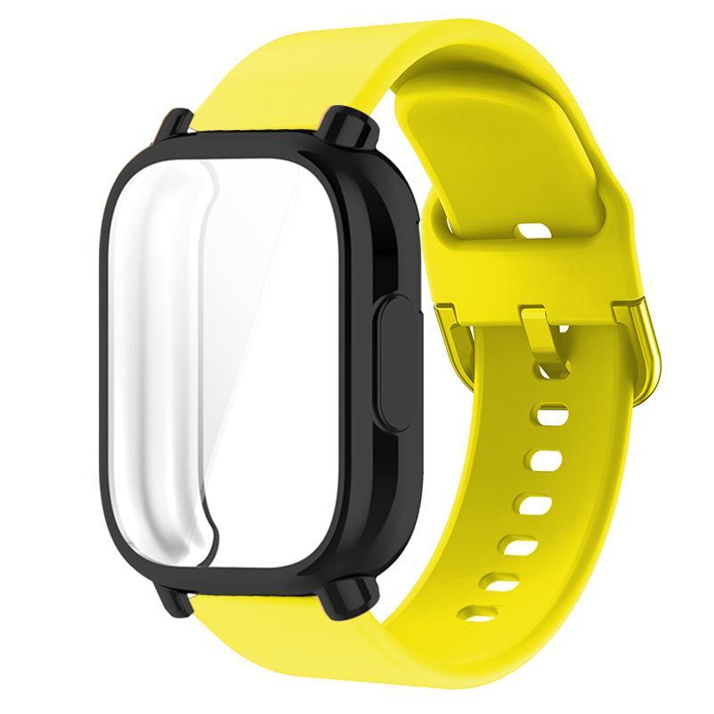 Protector Case+Strap For Redmi Watch 5 active Redmi Watch 5 Lite Full Cover Screen TPU Soft Shell and Breathable Sport Band