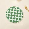 Chessboard Coasters Home Kitchen Table Plate MATS Heat-resistant Thickened Clay Pot MATS