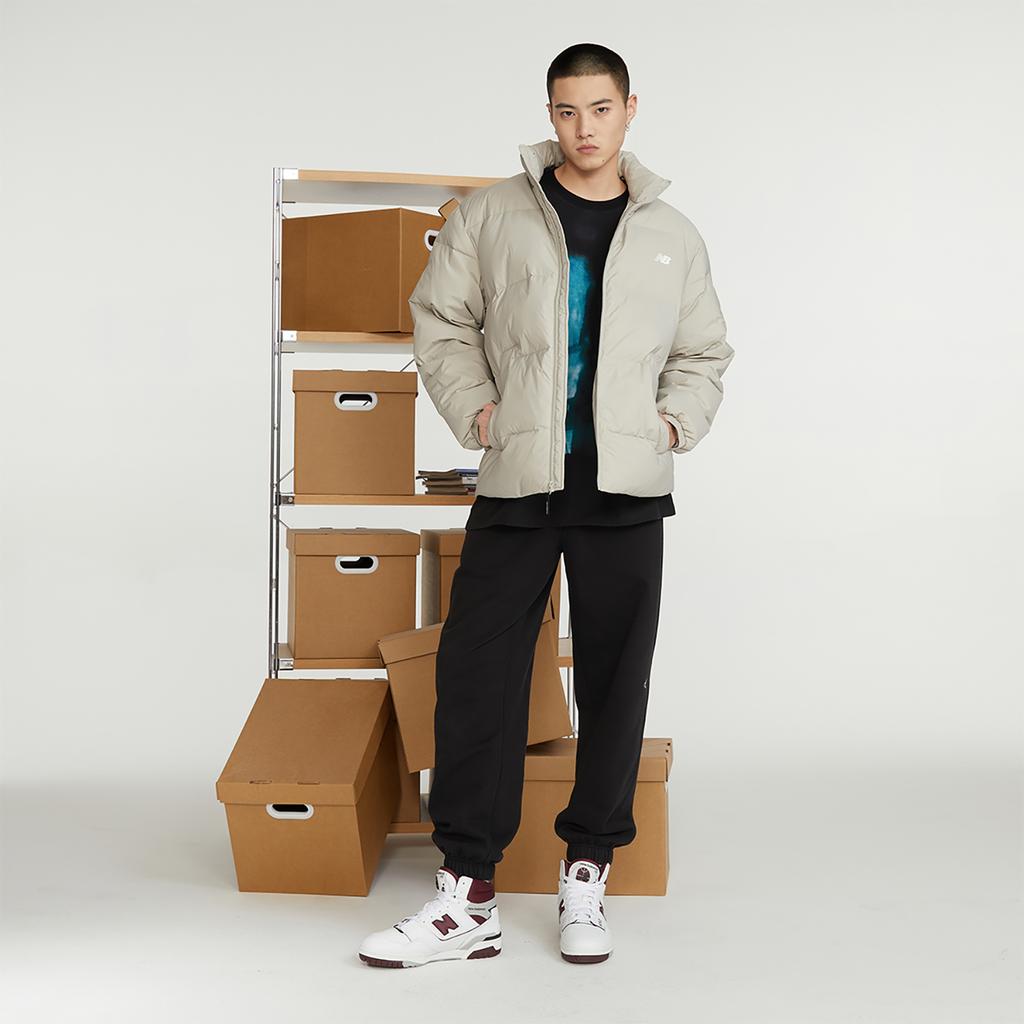 New Balance Down Jacket Unisex Gray AMJ34324-SEN
