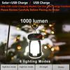Rechargeable Solar USB LED Camping Lantern Foldable Design with 6 Light Modes Ideal for Camping & Fishing LED Lights for Camping