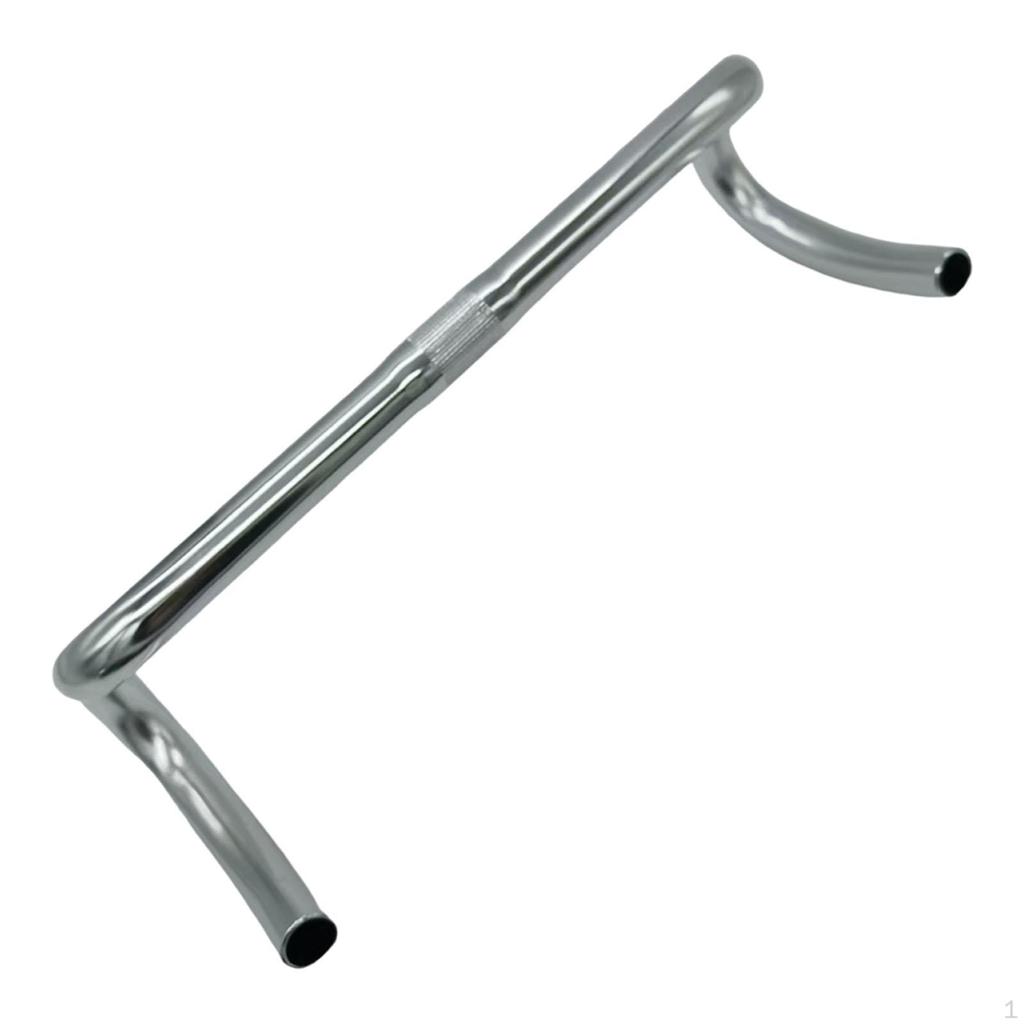Fixed Gear Bikes Handlebar, Bent Bar Sturdy High Performance Direct Replaces Cycling Accessories