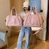 Waterproof Luggage Bag Large Capacity Folding Dry Wet Separation Fitness Bag Household Supplies