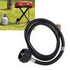 Fuel Gas Extension Hose Replacement for   Portable BBQ Grill Stove Heater RV 1lb To 20lb