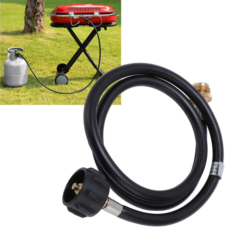 Fuel Gas Extension Hose Replacement for Portable BBQ Grill Stove Heater RV 1lb To 20lb