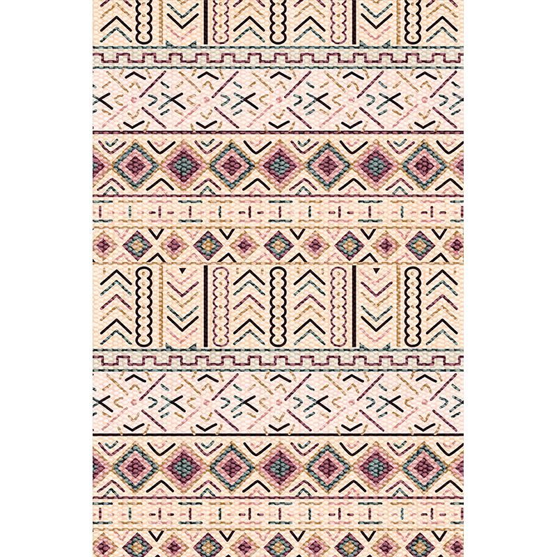Ethnic Style Rugs for Bedroom Morocco Living Room Decoration Large Area Carpet Soft Fluffy Floor Mat Colorful Plush Bedside Rug