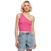 Débardeur Court Femme Urban Classics Asymmetric - Violet - XL