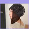 Polyester Knit Hat For Women With Breathable Mesh Fashion Hat