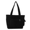 College Students Commuting Class Large Capacity Handheld Bag Large Bag Female 2023 New Canvas Bag One Shoulder Tote Bag