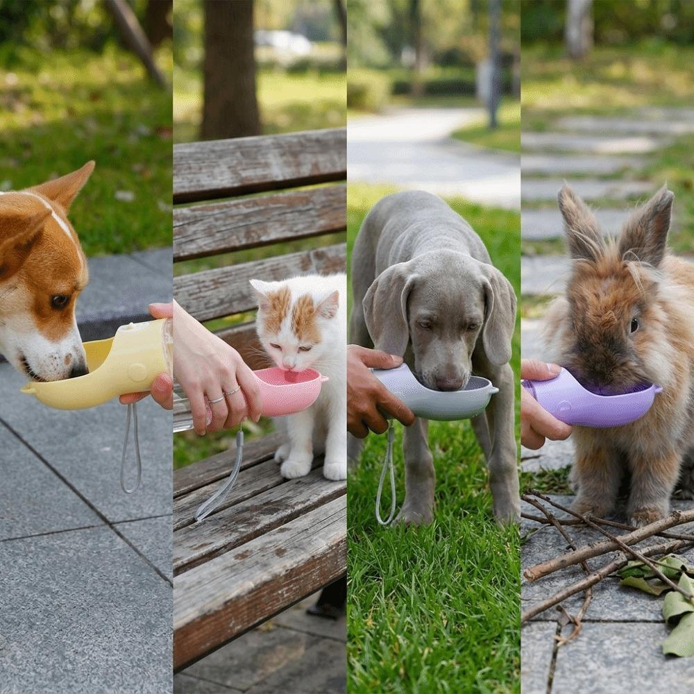 Lightweight Pet Water Bottle Leak Proof Portable Pet Drinker Dog Travel Water Cup Outdoor Activity