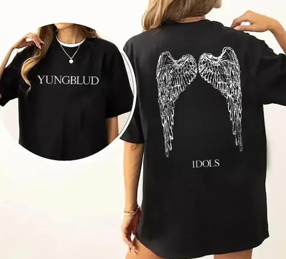 Yungblud IDOLS Wings Tour 2026 Unisex T-Shirt T-Shirt shirt S