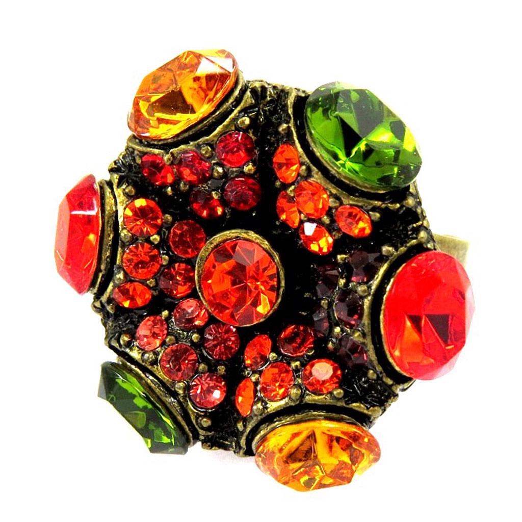 Ring Creator 'Rayons Des Etoiles' Red / Green