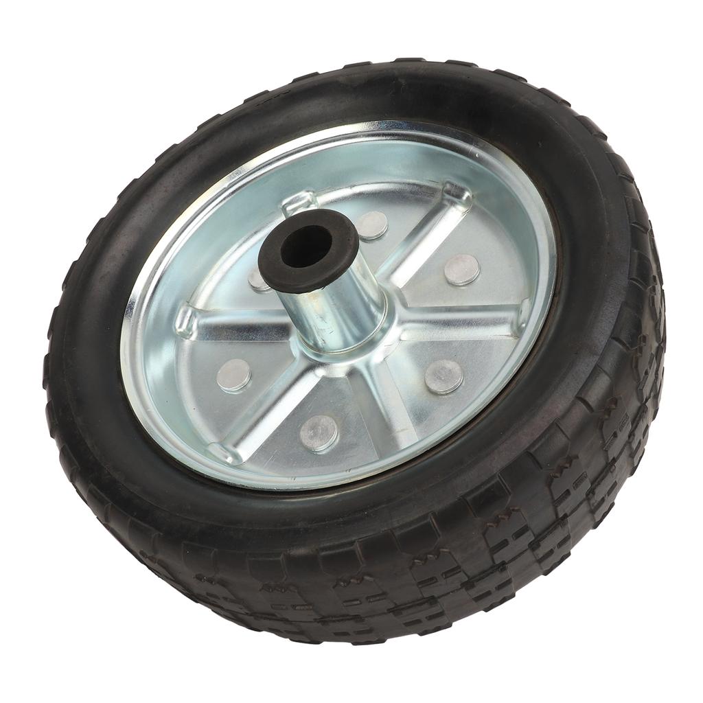10 Inch Trailer Jack Universal Wheel 2000 Lbs Rotating Support Rugged Durable Replacement Wheel for Lawnmowers Utility