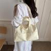Star Print Large Canvas Crossbody Travel and Fitness Bag