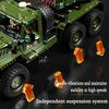 2268PCS Green Artillery Vehicle Building Blocks Toys Model Rocket Launcher Assemble Bricks Toy Sets For Kid Ornament Gifts